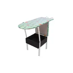 PRODEHOGAR - Mesa de planchar con cajon y silla multiusos planchado hogar