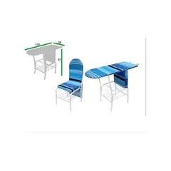 PRODEHOGAR - Mesa planchar planchado silla multiusos hogar aseo metálica