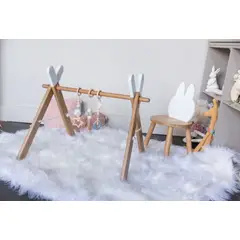 GENERICO - SUPI BABY GYM - GYMNASIO EN MADERA PARA BEBES