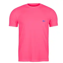 SALVADOR BEACHWEAR - Camiseta Salvadora Rosado Fluorescente