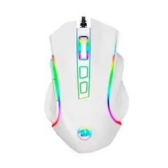 REDRAGON - Mouse gamer de juego Griffin M607 Blanco