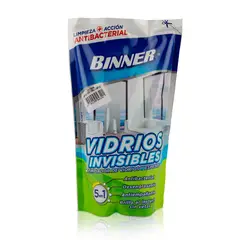 BINNER - Limpiador para Vidrios y Espejos Doypack 500ml