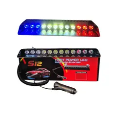 X - Barra Exploradora Luz Led Federal Policial Vidrio Panoramico ambulancia