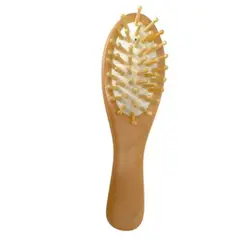GENERICO - CEPILLO PARA CABELLO DE BAMBÚ VIAJERO PEQUEÑO