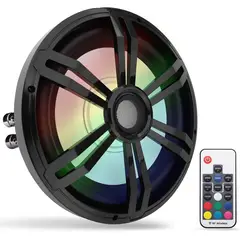 PYLE - Subwoofer impermeable delgado de 8 PLSMRW84WT