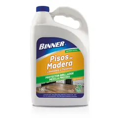 BINNER - Protector Brillador Mezcla Precisa Pisos Madera 1gl