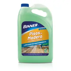 BINNER - Limpiador de Mantenimiento para Pisos Madera 1gl