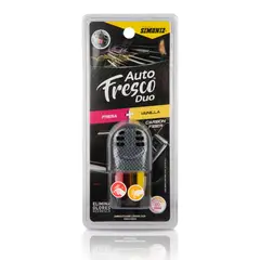 SIMONIZ - Ambientador Líquido Dúo Auto Fresco Fresa y Vainilla 4,5ml