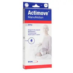 ACTIMOVE - Muñequera Manumotion Talla M Derecha Blanco