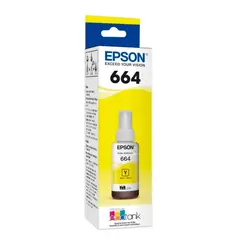 EPSON - Botella de Tinta T664 Amarillo Original
