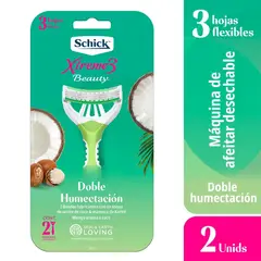 SCHICK - Maquina De Afeitar Xtreme 3 Beauty X 2und