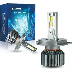GENERICO - Par Bombillos Led H4 20000 Lumens Antiniebla.