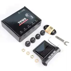 GENERICO - Monitor Plano Presion Aire Y Temperatura Llantas Solar Tpms