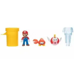 NINTENDO - Figura Super Mario Bros Diorama Set Agua Accesorios