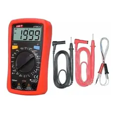 AMERICAN GENERICS - Multímetro Digital UNI-T UT33C+ temperatura + termocuplas + pilas