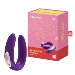 SATISFYER - Vibrador Dual Double Plus Remote