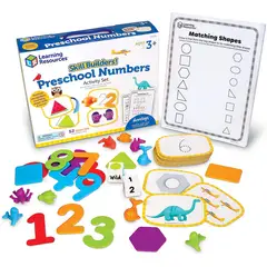 LEARNING RESOURCES - Juego Didáctico Los Números 52 Piezas Niños Niña Aprendizaje