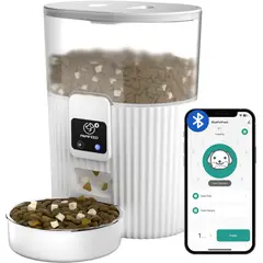 PET GENIUS - Comedero Automático para Mascotas Inteligente Bluetooth