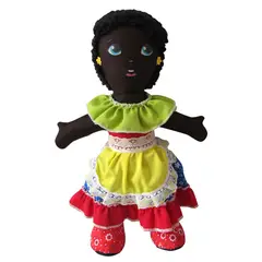 CELMAX - Muñeca de trapo cultura Palenquera para niños