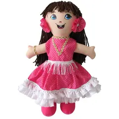 CELMAX - Muñeca de trapo cultura Gitana para niños