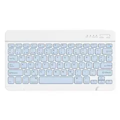 SHEN HUANG - Mini Teclado Bluetooth Recargable Para Tablet Pc Tv Celular