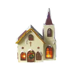 ADEQUAR - IGLESIA NAVIDEÑA ILUMINADA ref IND-15