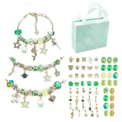 ENFANT'ASY - Kit Set Para Armar Pulseras Tipo Pandora Niñas Con Caja