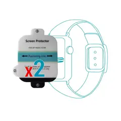 GENERICO - Protector Hidrogel para AppIe Watch Serie 9 45mm 2uds