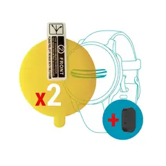GENERICO - Protector TPU para Garmin Fenix 7 Pro 47mm 2uds +Tapa