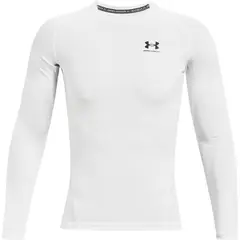 UNDER ARMOUR - Camiseta Hg Ls-Blanco