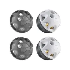 ENERGY PLUS - KIT X4 Pelotas para gatos con cascabel Juguete suave