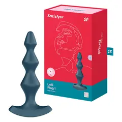 SATISFYER - Plugs Anales Lolli 1 Azul