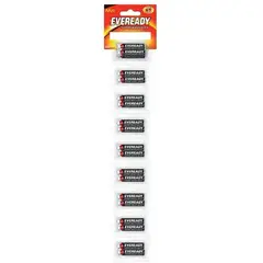EVEREADY - Tira x20 Unds. Pilas Carbón AA