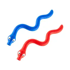 ENERGY PLUS - 2 Serpientes con dispensador de alimentos 17 cm juguete gato