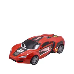 HOT WHEELS - Carro Fricción Speed Motor Rojo 42 Cm