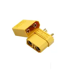GENERICO - Kit Conector XT90 Plug Baterias Aeromodelismo Macho Hembra