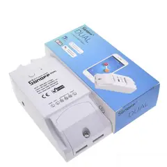 GENERICO - Interruptor Inalambrico Sonoff 2 Canales Wifi 90-250V 16A 3500W