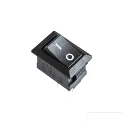 GENERICO - Interruptor KCD1 15x21mm 1 Switch 6A 250V On Off Pulsador