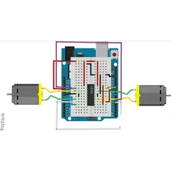 GENERICO - Integrado L293D L293 Driver Puente H Dip16 4 Canales Robotica
