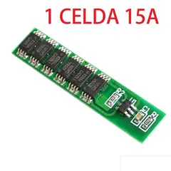 GENERICO - Cargador Baterias 1 Celda 1S Lipo Li-ion 18650 15A con Proteccion