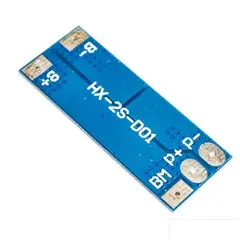 GENERICO - Tarjeta Cargador Baterias BMS 2 Celdas 2S 8A Lipo Li-ion 18650
