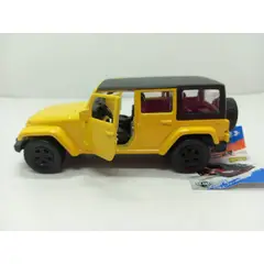 MAISTO - CAMIONETA JEEP WRANGLER UNLIMITED 2015 AMARILLO ESCALA 1-41