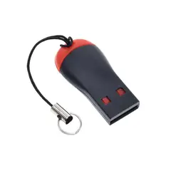 GENERICO - Lector Tarjeta Memoria Micro Sd MicroSD a Usb 2.0 TF Mp3 Mp4