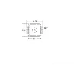 GENERICO - Sensor Presion Barometrica MPXHZ6400AC6T1 MPXHZ6400A 1600KPa
