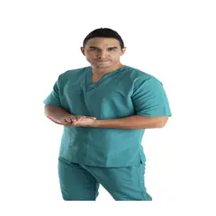 LINEA A - Uniforme Pijama Medica Hombre Antifluido Scrub