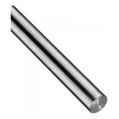 GENERICO - Varilla Lisa Acero Plata Diametro 12mm Longitud 1mt Smooth Rod