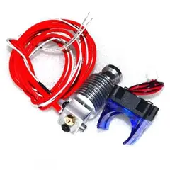 GENERICO - Extrusor Hotend Corto Head E3dv6 3mm Sin Teflon All Metal + Fan