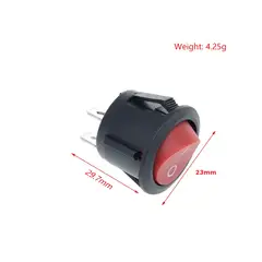 GENERICO - Interruptor Switch KCD1-105 23x23x29mm 6A 250V On Off
