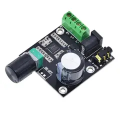 GENERICO - Amplificador Audio Variable Pam8610 Stereo 2x15w 15w Negro