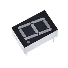 GENERICO - Display Rojo 7 Segmentos 1 Digito Catodo Comun 5611AH
